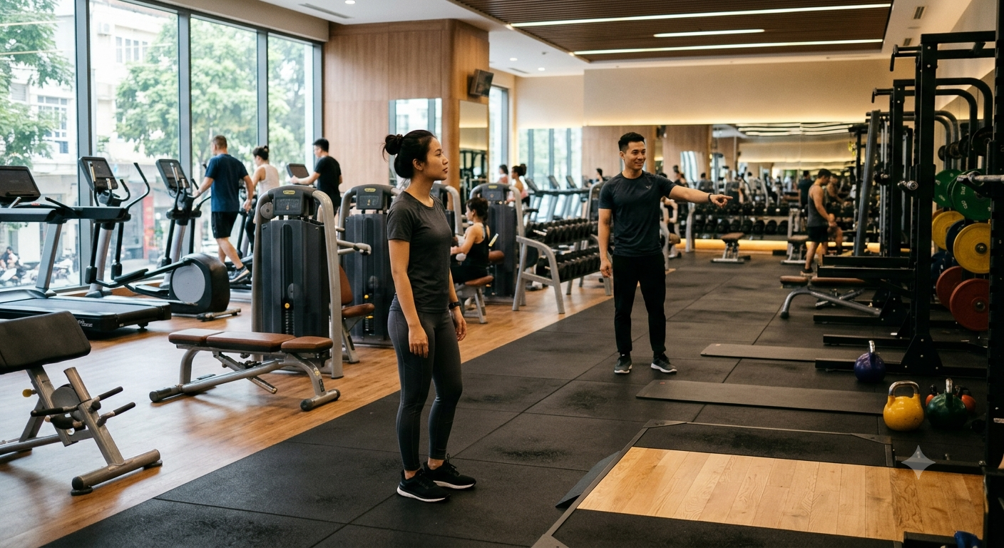 Các tiêu chí quan trọng khi tìm kiếm phòng gym cho người mới